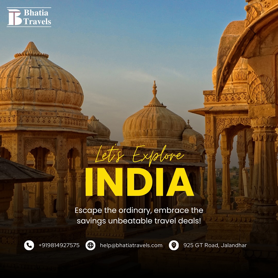Explore India with Bhatia Travels